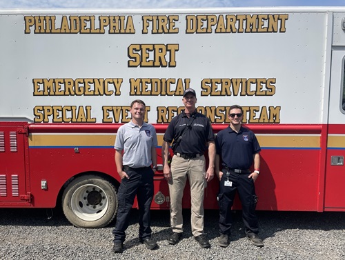Philadelphia Fire Rescue Ambulance